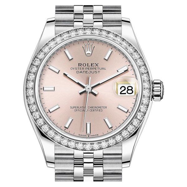 Rolex Datejust Lady Steel White Gold 31mm 278384RBR-0018