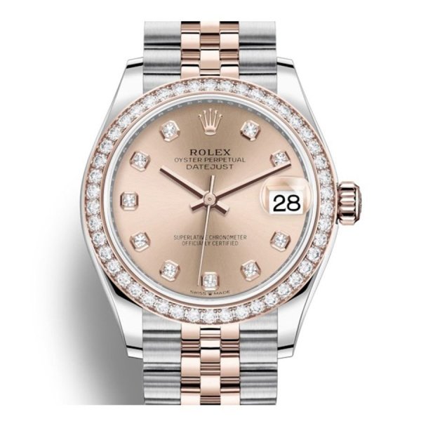Rolex Datejust Lady Steel Rose Gold 31mm 278381RBR-0024