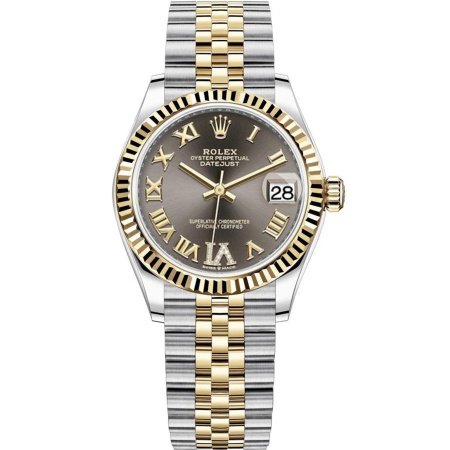 Rolex  Datejust 31 Yellow Rolesor Fluted Jubilee  278273-0018