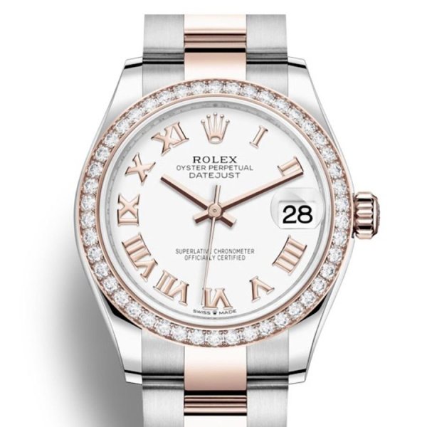 Rolex Datejust Lady Steel Rose Gold 31mm 278381RBR-0003