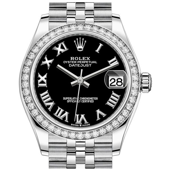 Rolex Datejust Lady Steel White Gold 31mm 278384RBR-0002