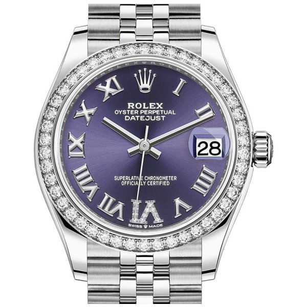Rolex Datejust Lady Steel White Gold 31mm 278384RBR-0030