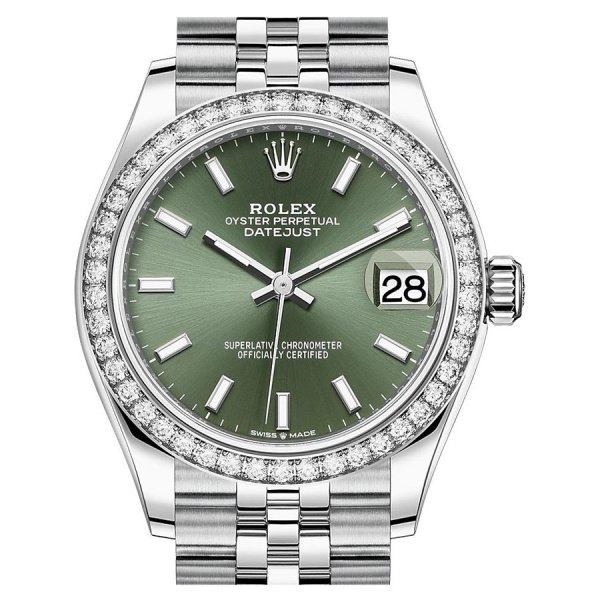 Rolex Datejust Lady Steel White Gold 31mm 278384RBR-0022