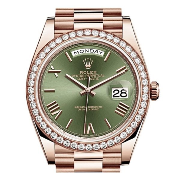 Rolex Day-Date Rose Gold 40mm 228345RBR-0011