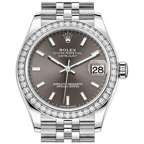Rolex Datejust Lady Steel White Gold 31mm 278384RBR-0020