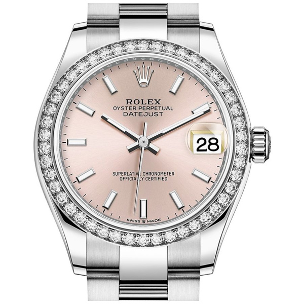 Rolex Datejust Lady Steel White Gold 31mm 278384RBR-0017