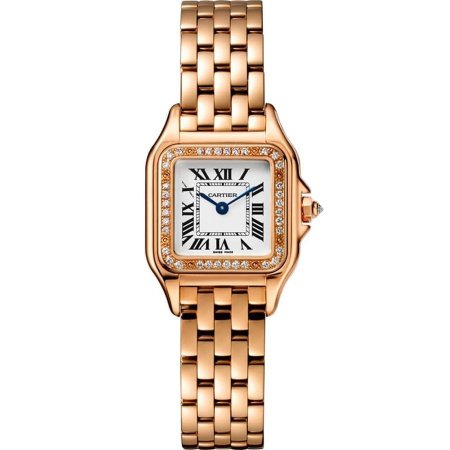 Cartier  Panthere de Cartier Small model, pink gold, diamonds  WJPN0008