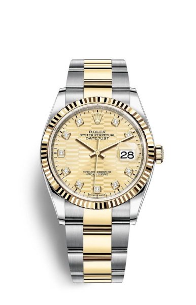 Rolex Datejust Lady Steel Yellow Gold 36mm 126233-0046
