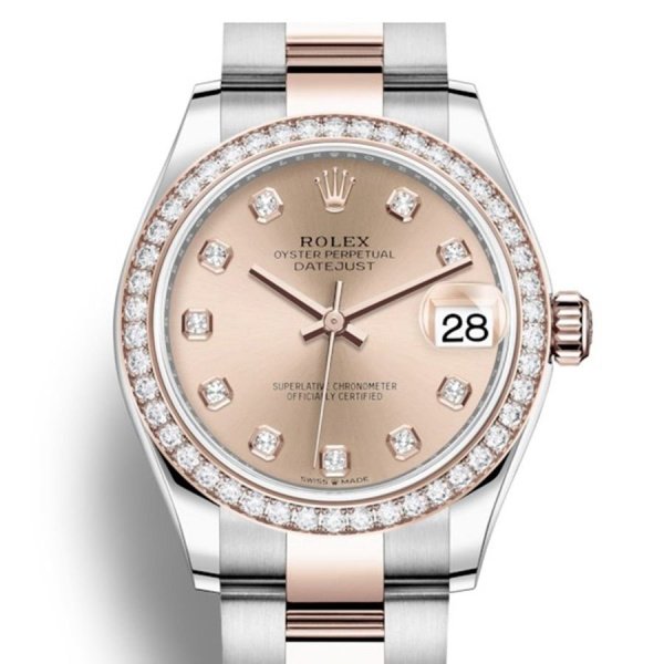Rolex Datejust Lady Steel Rose Gold 31mm 278381RBR-0023