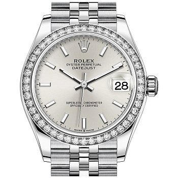 Rolex Datejust Lady Steel White Gold 31mm 278384RBR-0016