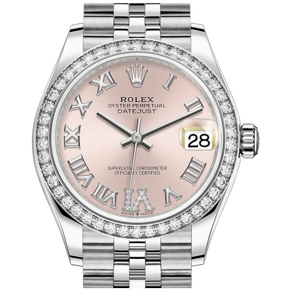 Rolex Datejust Lady Steel White Gold 31mm 278384RBR-0028