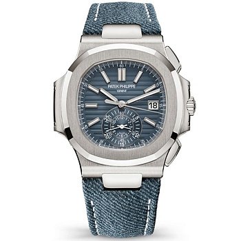 Patek Philippe Nautilus Chronograph White Gold 5980/60G-001