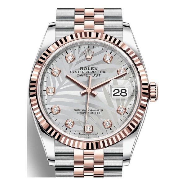 Rolex Datejust Lady Steel Rose Gold 36mm 126231-0037