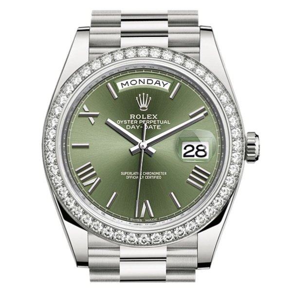 Rolex Day-Date White Gold 40mm 228349RBR-0030