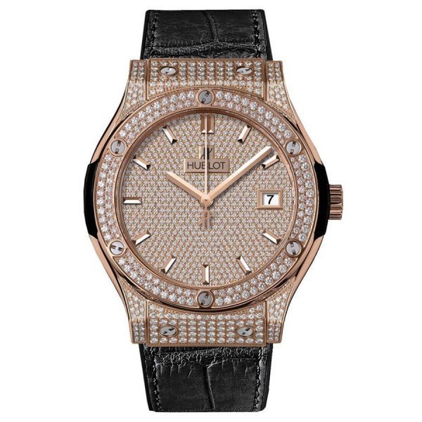 Hublot Classic Fusion 45 mm Classic Fusion King Gold Full Pave 511.OX.9010.LR.1704
