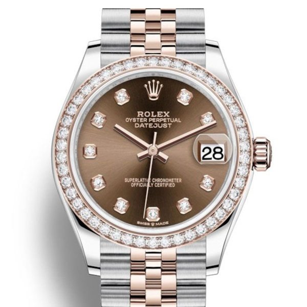 Rolex Datejust Lady Steel Rose Gold 31mm 278381RBR-0028