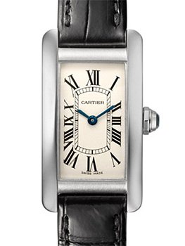 Cartier Tank Americaine Small 18kt White Gold W2601956