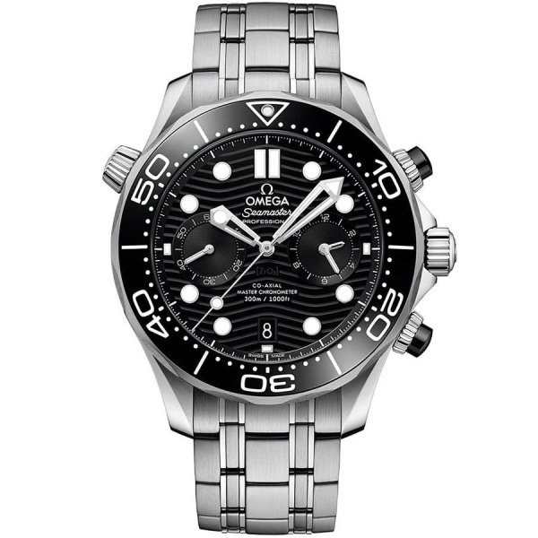 Omega  Seamaster Diver 300m Omega Co‑Axial Master Chronometer Chronograph 44 mm  210.30.44.51.01.001