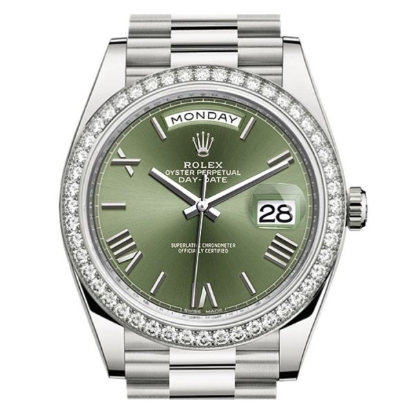 Rolex Day-Date White Gold 40mm 228349RBR-0030