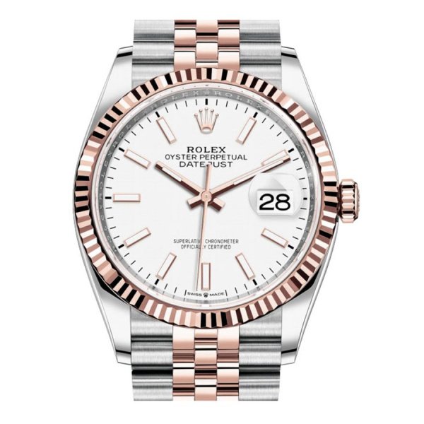 Rolex Datejust Lady Steel Rose Gold 36mm M126231-0017 35136