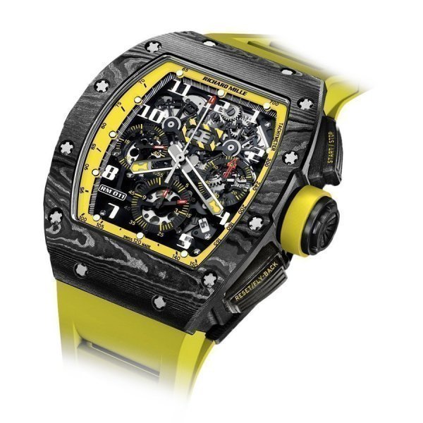 Richard Mille RM 011 flyback Chronograph Yellow Storm