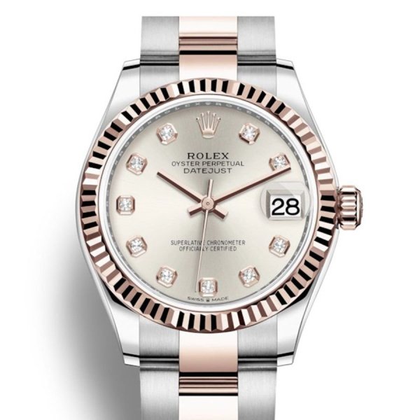 Rolex Datejust Lady Steel Rose Gold 31mm 278271-0015