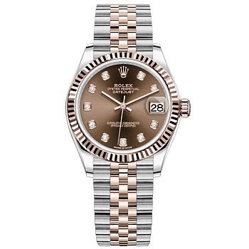 Rolex  Datejust 31 Everose Rolesor Fluted Jubilee  278271-0028