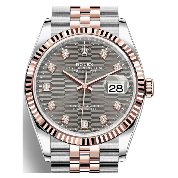 Rolex Datejust Lady Steel Rose Gold 36mm 126231-0041
