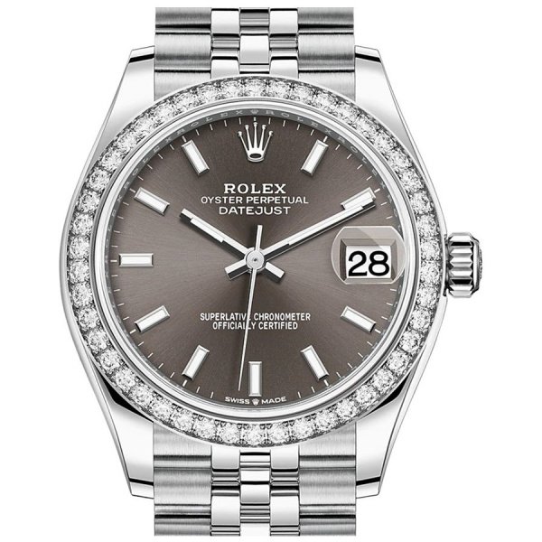 Rolex Datejust Lady Steel White Gold 31mm 278384RBR-0020
