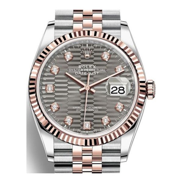 Rolex Datejust Lady Steel Rose Gold 36mm 126231-0041